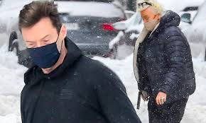The pair, who met while on set for correlli, an australian television show, got married on the 11th of april 1996 in a suburb of melbourne, australia. Hugh Jackman And Wife Deborra Lee Furness Brave The Cold Weather After Snowstorm In New York Daily Mail Online