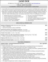 Art Teacher Resume Sample | Employment | Pinterest | Teacher, Sample ...