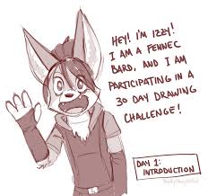 30 Day Oc Challenge Day 1 Introduction By Prettyokaymrfox On Deviantart 30 days of art improvement challenge are you tired of feeling like your art just isn't improving? day oc challenge day 1 introduction