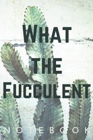 If you want to prickle the cactus lover's fancy, these are the gifti deas that don't succ. What The Fucculent Notebook Cactus Succulents Plants Gardening Journal Gift For Men Women Family Friends 120 Pages 6 X 9 Inches Org Gardeninglife 9798695870497 Amazon Com Books