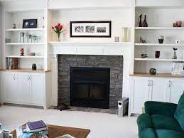 Other terms associated with fireplace surrounds include fireplace faceplates, fireplace fronts, fireplace frames, or fireplace trim. Make Your Fireplace Different Than Others With Bookshelves Decorations 33 Best Pictures Dexorate Fireplace Shelves Fireplace Bookcase Minimalist Fireplace