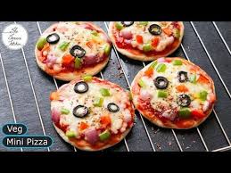 No Oven Veg Mini Pizza Quick Mini Pan Pizza Recipe Ipl Snack Idea The Terrace Kitchen Youtube Nel 2020 Snack Vegano Pizza
