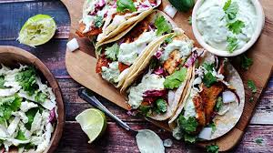 You can use almost any white fish for fish tacos, so long as its flesh is firm enough that it won't fall apart during frying. Blackened Fish Tacos With Avocado Cilantro Sauce