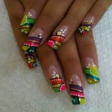 ¿te gustan los colores neon (fosforescentes)? Pin On Unas Con Diseno
