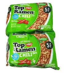 It is listed as an acceptable food for vegans. Chili Flavor Top Ramen Nissan Noodle 2 Packages Of 5 Pack Soup Vegetarian 2021 Ebay Top Ramen Vegetarian Ramen