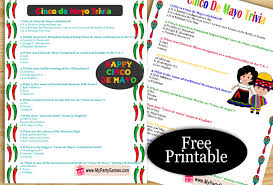 From tricky riddles to u.s. Free Printable Cinco De Mayo Trivia Quiz