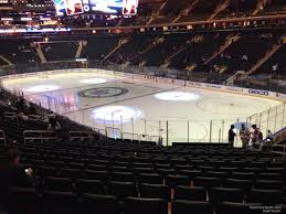 Madison Square Garden Section 110 New York Rangers