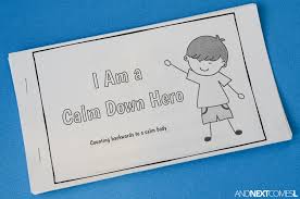 Free printable coloring pages of kids breathing to calm down : Free Printable Calm Down Strategies Story For Kids And Next Comes L Hyperlexia Resources