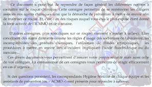 Https Www Icmmo U Psud Fr Media Filer Public D1 42 D1426d2e A9f5 4702 Ba54 B83eaaab7a18 Consigne Risque Chimique Pdf