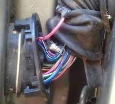 After reading this website, i took apart the door boot and sure enough, there was 1 large black wire broke clean off and 3 smaller ones partially cut. 1995 Driver Door Wiring Connector Jeepforum Com