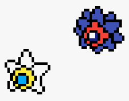 Blow your stress away coloring by number! Shiny Staryu And Starmie Shiny Pokemon Pixel Art Hd Png Download Kindpng