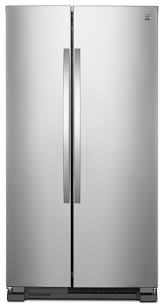 Our service technicians specialize in your kenmore fridge repair with the following variety Kenmore 41173 25 Cu Ft Side By Side Refrigerator Stainless Steel