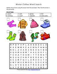Personalized search, content, and recommendations. Winter Clothes Word Search