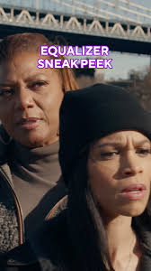 If you need Robyn McCall’s help, think carefully about your approach. ,  #TheEqualizer is new tomorrow with guest star @juani.feliz!, #QueenLatifah  #JuaniFeliz #FightScene #TVShow #Tension #Fighting ...