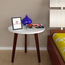 Buy coffee table with stools online at urban ladder. Amara Three Legged Wood End Table Online India