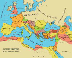 roma imparatorlugu eyaletler haritasi roma imparatorlugu avrupa tarihi eski haritalar