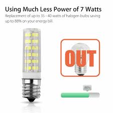 5pcs E17 7w Led Dimmable Light Bulb Intermediate Base Home Lamp Appliance J8 3 Led Bulbs Tubes Aliexpress