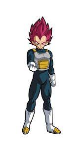 This article is about the form. Dragon Ball Z Super Saiyan God Vegeta Figpin