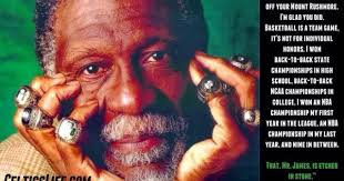 Bill Russell responds to being left off of LeBron James' Mount Rushmore