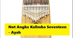 Jika dilihat dari sisi musiknya, not angka lagu ayah ini dimainkan dengan kunci c. Not Angka Kalimba Seventeen Ayah Calonpintar Com