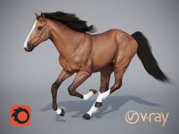Horse 3d Model Animals Horses 3d Model