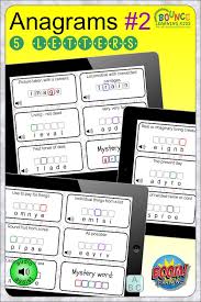 Search for missing letters and solve crossword puzzle clues and anagrams quickly and easily. Over 100 Anagrams To Solve 4 5 Letter Word Puzzles