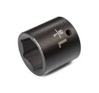 1/2 Inch Drive x 1-1/8 Inch Shallow 6-Point Impact Socket | TEKTON