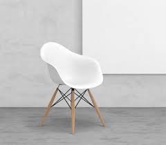 Add chic seating to your space with modern chairs. White Molded Shell Chair Geno
