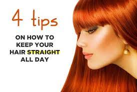 Stop wondering how to get straight hair with our guide to the three most common methods and tips on upkeep. 4 Great Tips On How To Keep Your Hair Straight All Day Youqueen
