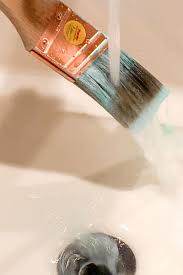 how to clean paint brushes [the right