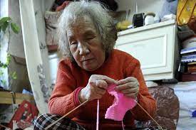 Check spelling or type a new query. Blind Grandmother Knits Sweaters
