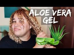 I Used Aloe Vera Gel On My Curly Hair Naturally Sade Youtube Aloe Vera Gel Natural Hair Styles Curly Hair Styles