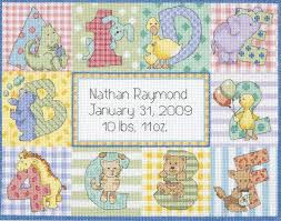 15*20cm 14ct 12 constellations series diy embroidery kit counted cross stitch patterns of taurus type diy cross stitch material cotton cloth size 15*20cm contains cotton fabric. Dimensions Zoo Alphabet Birth Record Counted Cross Stitch Kit Sew Essential