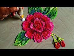 Colourful Rose Flowers Rangoli For Independence Day Special Youtube Rangoli Colours Colorful Roses Flower Rangoli