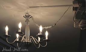 Check spelling or type a new query. How To Hang A Chandelier In A Room Without Ceiling Light Wiring Hawk Hill