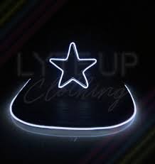 Custom Light Up Hat Etsy Light Up Hats Custom Snapback Hats