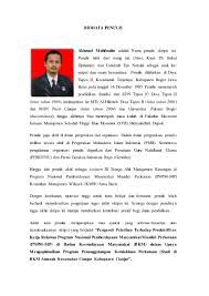 Jurnal manajemen strategi dan aplikasi bisnis (jmsab) mengundang penulis, akademisi dan praktisi untuk mengirimkan naskah publikasi dalam dalam lingkup kajian manajemen bisnis. Contoh Biodata Penulis Dan Motto Dalam Skripsi