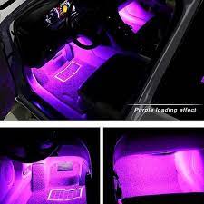 5 Pack Atmospheric Rgb Car Interior Lighting System Car Interior Car Led Interior Lighting