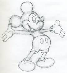 Mickey9 Disney Art Drawings Mickey Mouse Drawings Easy Disney Drawings