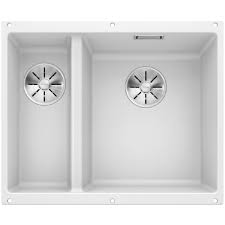 A new sink, it's important to look at the specific needs of your space. Blanco Subline 340 160 U 1 5 Bowl Granite White Undermount Kitchen Sink Lhsb Kitchen From Taps Uk