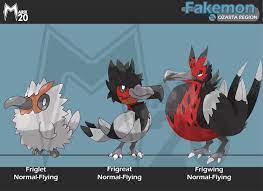 Frigatebird Fakemon Pokemon Frigatebird Art