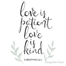 Love Is Patient Love Is Kind Love Is Patient Be Patient Quotes Kindness Quotes
