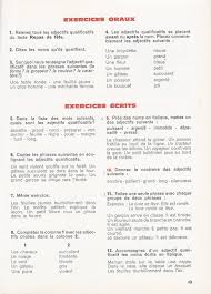 Jean Garagnon Grammaire Cours Elementaire 1966 Grandes Images En 2020 Education Mathematique Grammaire Adjectif Qualificatif