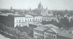 Hannover 1925 Blick Von Der Waterloosaule Zum Neuen Rathaus Bilder Hannover Rathaus