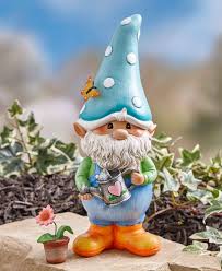 Use a pencil sharpener to get that pointy top for the hat. Garden Gnome Friend Statues Ltd Commodities