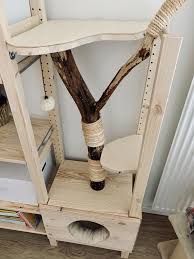 Kratzbaum Diy Ikea Ivar In 2020 Ikea Ivar Ikea Ivar Regal Ikea
