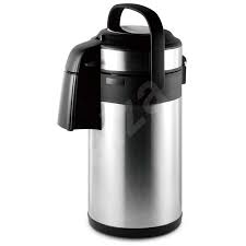 Stainless steel kitchen cupboards uke republic. Cs Solingen Passau Serving Stainless Steel Thermos With Pump 3l Thermos Alzashop Com