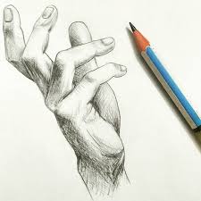 Pin By Enniu On Drawing Hands How To Draw Hands Hand Outline Quick Sketch Child hands holding three christmas balls. draw hands