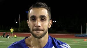 Robby Andrews won the 1,500 at the Portland Summer Twilight