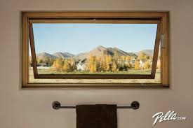Pella Awning Windows Allow For Easy Use And Stay Out Of The Way Creating More Room In Smaller Bathrooms Bathroom Windows Window Awnings Windows
